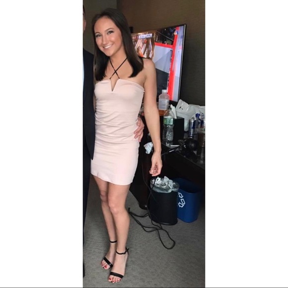 Mauve fitted dress - Picture 2 of 3